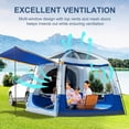 thumbnail image 5 of Slsy Screen House Pop-Up Canopy Instant Tent Outdoor Camping Tent with Carry Bag for Patio, Backyard, Deck & Outdoor Activities 71"L x71"W x71"H, 5 of 8