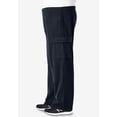 thumbnail image 3 of KingSize Men's Big & Tall Explorer Plush Fleece Cargo Pants, 3 of 5