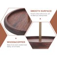 thumbnail image 6 of DIY Wood Spool Stand Wooden Thread Holder Knitting Tool Spools Rack Cone Sewing Copper, 6 of 6