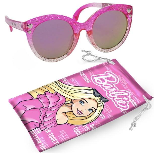 Gafas de sol Sun-Staches Barbie con purpurina tintada rosa UV400