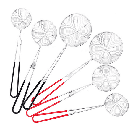 

Hot Pot Strainer Spoon Spider Strainer for Kitchen 6Pcs