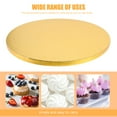 thumbnail image 3 of OULII Round Cake Drum Cake Plate For Weddings Birthdays Smooth Surface Accessory For Bakeries Events, 3 of 7