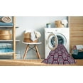 thumbnail image 2 of Ahgly Company Machine Washable Indoor Rectangle Transitional Dark Raspberry Purple Area Rugs, 5' x 7', 2 of 7