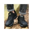 thumbnail image 5 of Frontwalk Mens Hiking Shoe Sport Walking Shoes Comfort Sneakers Climbing Lightweight Trekking Sneaker Men's Breathable Black 7.5, 5 of 9
