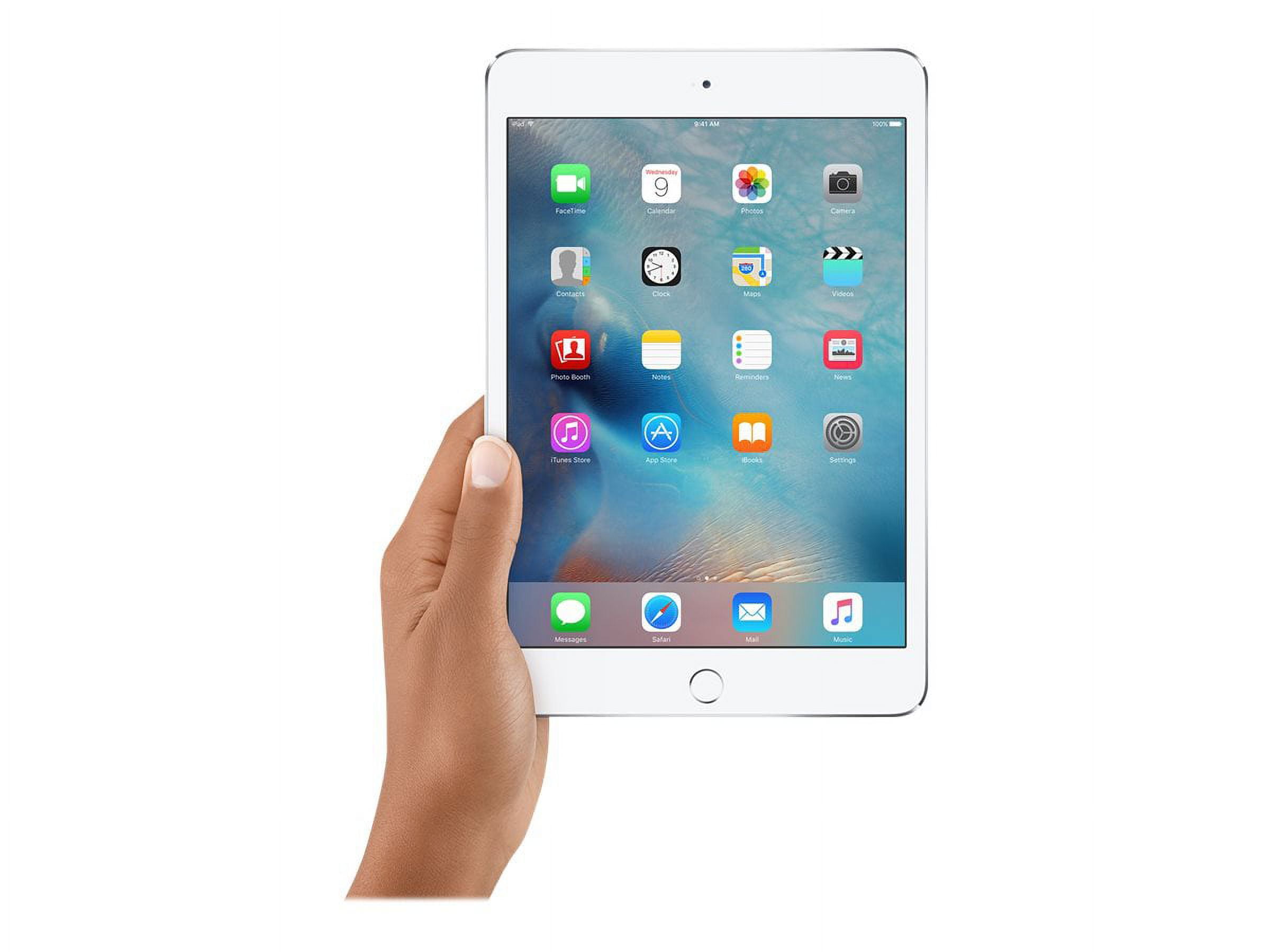 iPad mini 4 Wi-Fi + Cellular 128GB - Silver (Apple SIM)