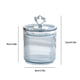 thumbnail image 3 of Tarro de plástico para almacenar alimentos con tapa – Organizador transparente sellado, libre de BPA, 12x8cm, verde gris blanco plateado, contenedor moderno para despensa de cocina, duradero, 3 of 6