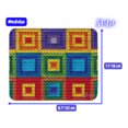 thumbnail image 4 of SVART Mouse Pad diseño de Tejido Colores arcoiris MD2, 22*18 cm, 4 of 5