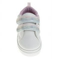 thumbnail image 5 of Laura Ashley Girls Hook And Loop Sneakers (Toddler Little Girls), White, 12, 5 of 7