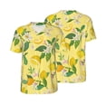 thumbnail image 3 of Daiia Lemon Mens Baseball Jersey Button Down Shirts Short Sleeve Sports Uniforms-Small, 3 of 9