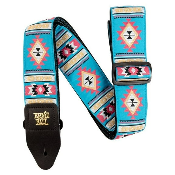 Ernie Ball Jacquard Guitar Strap - Sedona Blue