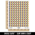 thumbnail image 2 of Pretty Monarch Butterfly 200+ Round Stickers - Rainbow - Gloss Finish - 0.50" Size, 2 of 3