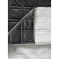 thumbnail image 3 of Sherpa Fleece P&R Weighted Blanket - Luxuriously Soft, Cozy, Warm Grey/Sherpa White 60"x80"- 15lb, 3 of 5