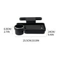 thumbnail image 3 of RuiJiao Car Cup Holder Tray, Car Back Seat Organizer Foldable Desing, Detachable Eating Organizer Backseat Car Tray, Automotive Accessories for Most Vehicles, 3 of 9