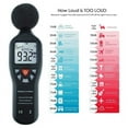 thumbnail image 7 of 2X High- Noise Sensor Decibel Meter, Meter Recorder Measuring 30-130DB USB Recording, 7 of 7
