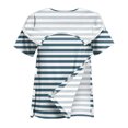 thumbnail image 4 of ASDFVBKG Post Shoulder Surgery Shirt for Women Tear Away Short Sleeve Tops After Rotator Cuff Shirt V Neck Chemo Port Adaptive Clothing Gray L, 4 of 4