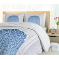 thumbnail image 4 of Ambesonne Middle Eastern Duvet Cover Sets, Ethnic Oriental Door, 2-King, Grey and Azure Blue, 4 of 6