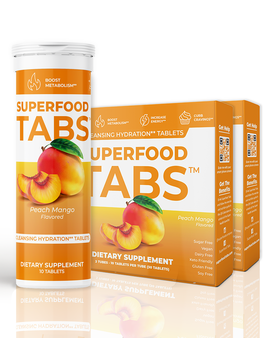 Superfood Tabs Detox Cleanse Drink Fizzy Dietary Supplement for Women