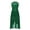 A Green, variant on YEAHDOR Kids Girls Modern Contemporary Dance Dress Sleeveless Gymnastics Leotard Shiny Rhinestones Figure Skating Costume Navy Blue 10