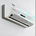 thumbnail image 6 of Farfi Universal Home Office Retractable Air Conditioner Wind Shield Baffle Deflector (Grey), 6 of 13