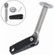 thumbnail image 4 of Efficiently designed stainless steel outboard motor clamp handle for kayaks and boats, 4 of 5