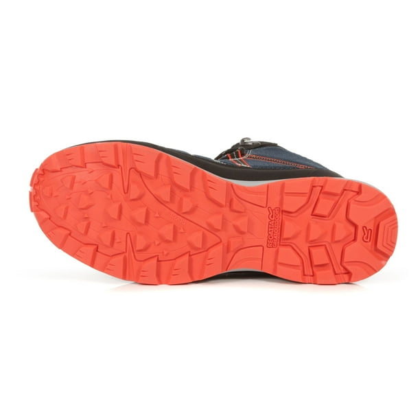 Regatta - Botas de Senderismo Samaris Lite Hombres (Negro, Lima Golpe) Regatta UTRG5959_blacklimepunch