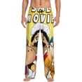 thumbnail image 2 of Lsque Sml Jeffy Print Men's Pajama Pants, Lounge Pant - Comfortable Home Wear,Elastic Waistband, Stylish Design-Large, 2 of 9