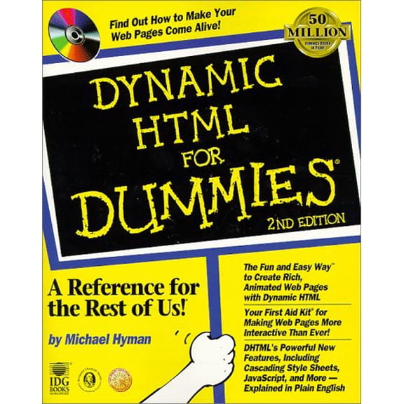 Pre-Owned Dynamic Html for Dummies, 9780764504679, 0764504673, Paperback, 2 edition