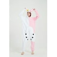 thumbnail image 2 of Unisex Adult Monomi Onesie Animal Monomi Pink Pajamas Homewear,Cartoon Monomi Jumpsuits Party Wear, 2 of 5