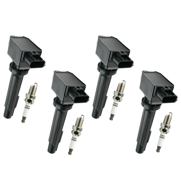 4x Ignition Coils+Spark Plugs UF656 For Mazda CX-5 2.0/2.5L 3 6 GT