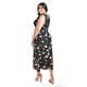thumbnail image 4 of Vestido Largo Roman Fashion 8802X-10 Talla Extra Negro, 4 of 7