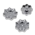 thumbnail image 3 of 2pcs Round Wheel Handle Faucet Handles Manifold Gauges Knob Plastic, 3 of 11