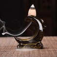 thumbnail image 2 of Bgsha Waterfall Backflow Incense Burner Incense Fountain Incense for Home Decor Office, 2 of 5