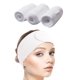 thumbnail image 1 of Diadema de spa para mujer, banda para el cabello de maquillaje ajustable de 3 unidades con cinta mágica, envoltura para la cabeza para el cuidado de la cara, maquillaje y deportes Sailing Electrónica, 1 of 5