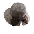 thumbnail image 2 of Delayuji Sun Hats For Women UV Protection Foldable Wide Brim Breathable Casual Bucket Hat Summer Travel Portable Foldable sun Hat Outdoor Daily beach hat, 2 of 3