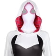 thumbnail image 2 of Niños Aldult Gwen Spider Man Cosplay traje fiesta mono Spider-man: A través del vestido de lujo Spider-verse, 2 of 4