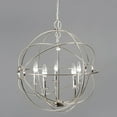 thumbnail image 2 of Yosemite Home Decor Shooting Star 5 Lights Mini Chandelier in Nickel Plated, 2 of 5