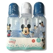 BABY BOTTLE SET 3 - 223 BOYS - DISNEY MICKEY SCARF 3 BOYS - 9 oz BPA FREE