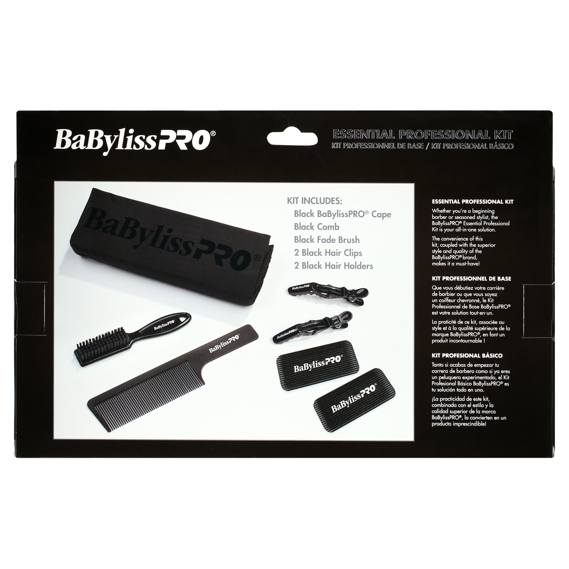BaBylissPRO Black Hair Styling Set BaBylissPRO Porcelain Ceramic Limited Edition Styling Set  main image 4