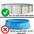 thumbnail image 7 of Aqua Select Flip-Up A-Frame Ladder for Above Ground Swimming Pools, 7 of 7