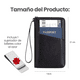 thumbnail image 2 of Cartera Porta Pasaporte Tarjetas Bolsa Viaje Protección Rfid, 2 of 10