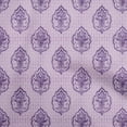 thumbnail image 1 of oneOone Rayon Dusty Violet Fabric Asian Block Fabric For Sewing Printed Craft Fabric By The Yard 56 Inch Wide, 1 of 5