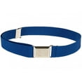 thumbnail image 1 of Kids Elastic Adjustable Strech Belt With Silver Square Buckle - Royal Blue, 1 of 1