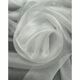 thumbnail image 3 of Sheer Organza Fabric by the Yard for Sewing Fashion Wedding Dress DIY Event Decorations, 60’’ Wide Sparkle Silky Crystal Organza Fabric (White, 5 Yard), 3 of 5