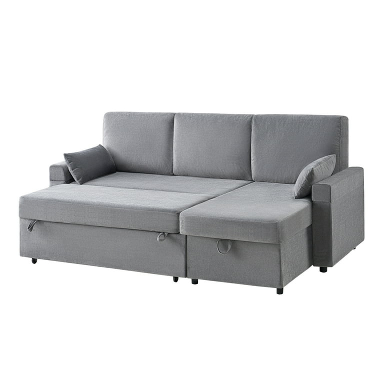 VANACC Sofa Bed, Adult Sleeper Sofa with Storage Chaise VANACC Sofa Bed, Adult Sleeper Sofa with Storage Chaise