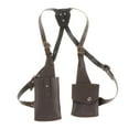 thumbnail image 3 of yuksok Shoulder Harness Bag Armpit Bag Underarm Purse Bag for Hiking Camping Sports Dark Brown, 3 of 9
