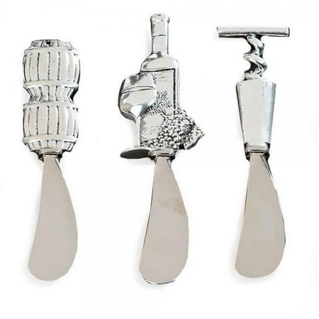 

Oak & Olive OAKPSM398 Wine Cheese Spreaders Set 3