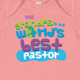 thumbnail image 4 of Inktastic Grandpa Worlds Best Pastor Boys or Girls Baby Bodysuit, 4 of 5