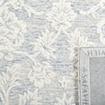 thumbnail image 6 of SAFAVIEH Glamour Cionadogh Floral Wool Runner Rug, Blue/Ivory, 2'3" x 8', 6 of 7