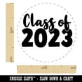 thumbnail image 2 of Class of 2023 Graduation Self-Inking Rubber Stamp Ink Stamper - Orange Ink - Medium 1 Inch, 2 of 7