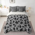 thumbnail image 2 of Castle Fairy Cow Print Bedding Comforter Set 7-Piece for Kids Children,Black Grey King Bedding Sets,Farmhouse Animal Ultra Soft Bed Sheets,Super Cozy Room Decor,Reversible, 2 of 8